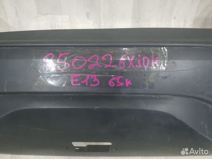 Бампер зад. nissan note