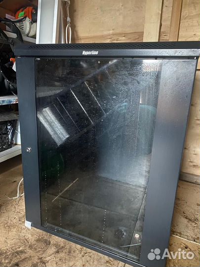 Серверный шкаф hyperline TWM 1566 GR RAL9004