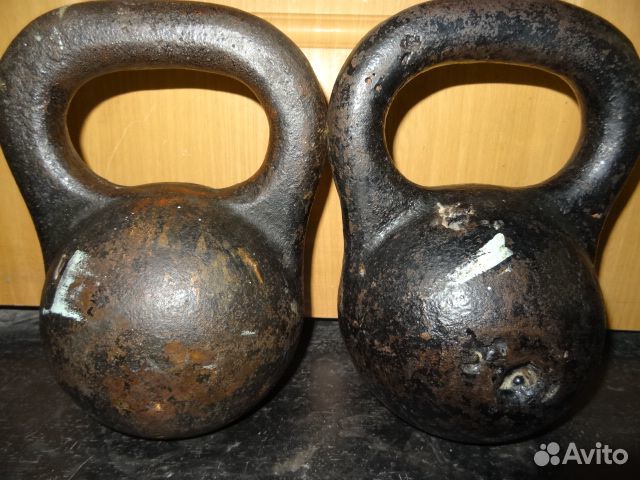 Гантели,гири16кг есть Авито Доставка