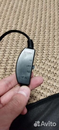 Накидка с подогревом для авто