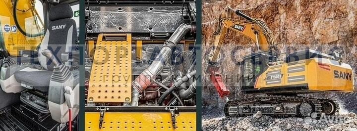 Гусеничный экскаватор Sany SY500H, 2023