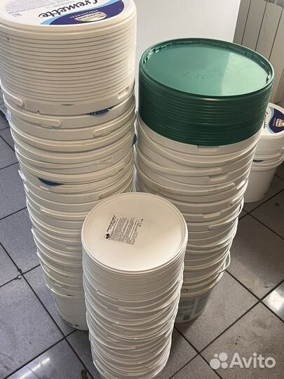 Ведра пластиковые 10л, 3,3 л, 2л