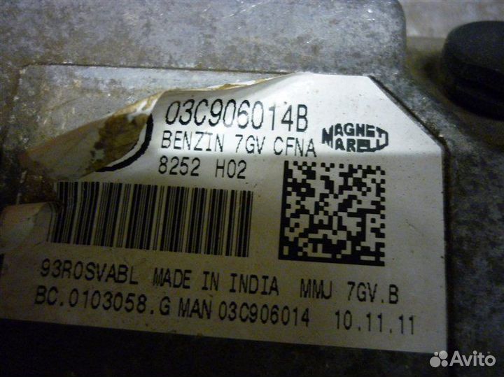 Блок управления двигателем Volkswagen Polo седан