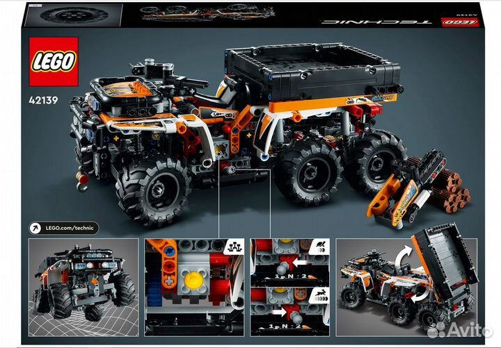 Lego Technic 42139 Внедорожный грузовик новый