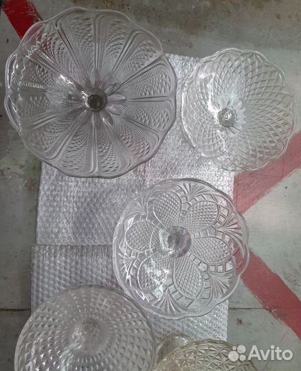 Конфетница на ножке СССР