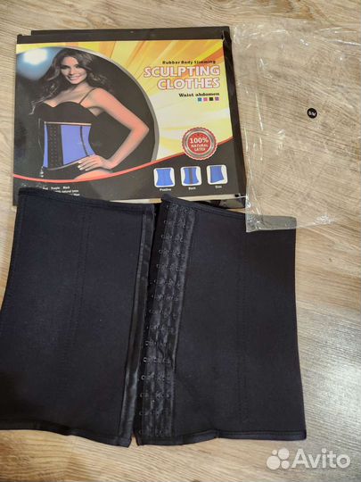 Пояс для похудения утягивающий s m