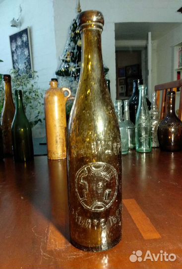 Калинкинъ. Продажа правой бутылки, левая продана