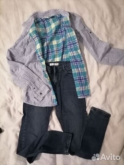 Джинсы футболки рубашки шорты