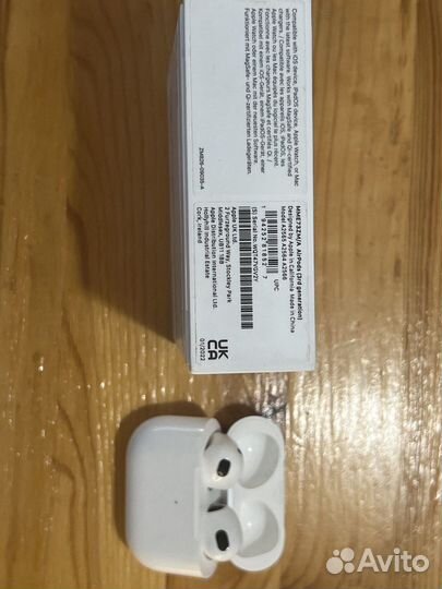 Наушники apple airpods 3