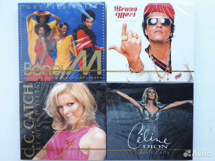 CD диски Зарубежная эстрада, поп-музыка, диско