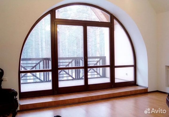 Арочные окна в рассрочку