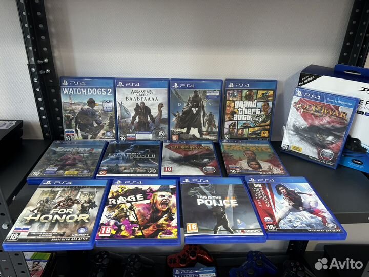 Игры PS4. GTA5, Assasins creed, FarCry и т.д