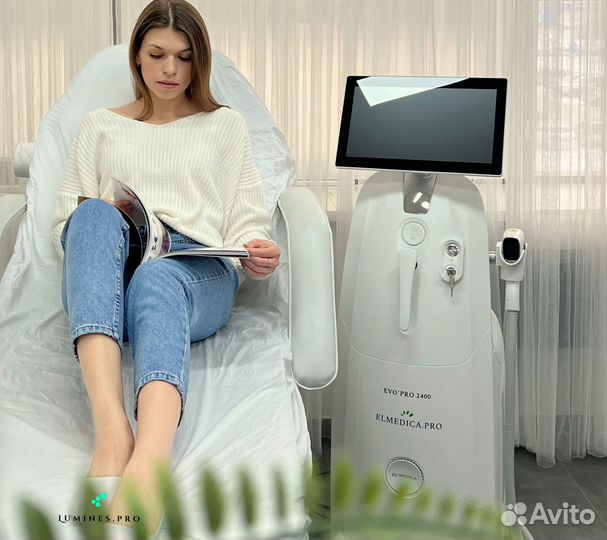 Диодный лазер для эпиляции люминес Макс-Ван 1200 Вт