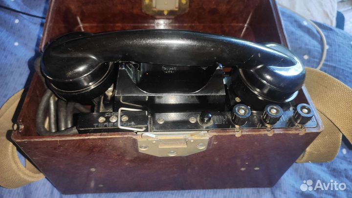 Старинный телефон таи-43 1955г