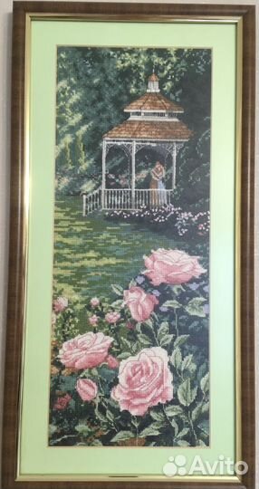 Картина вышитая крестом