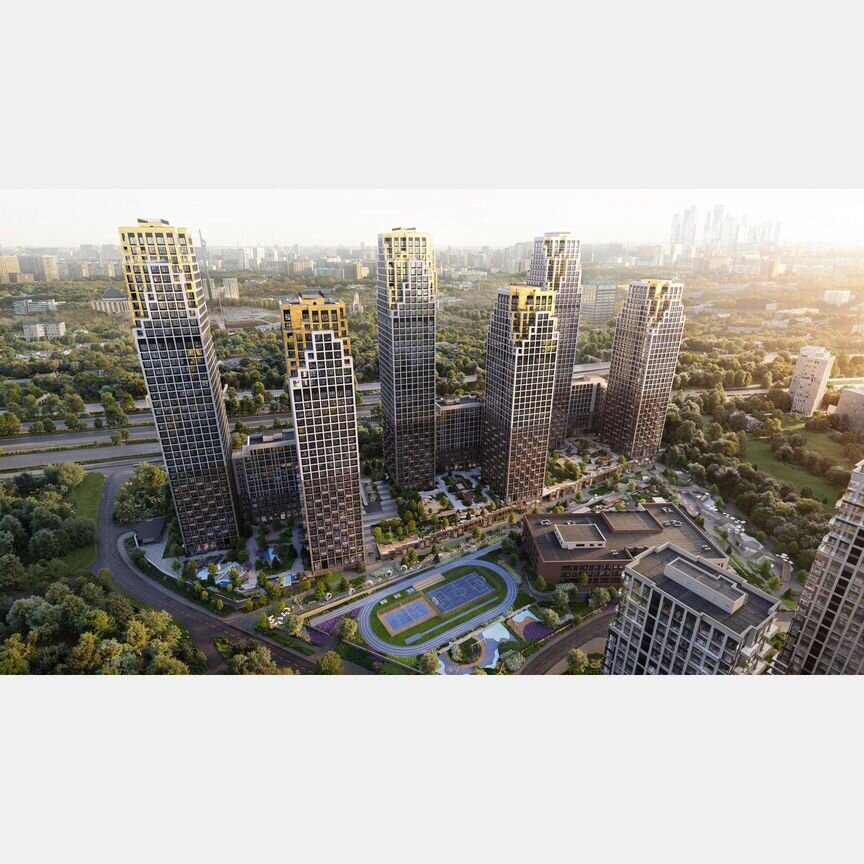 3-к. квартира, 79,6 м², 2/32 эт.