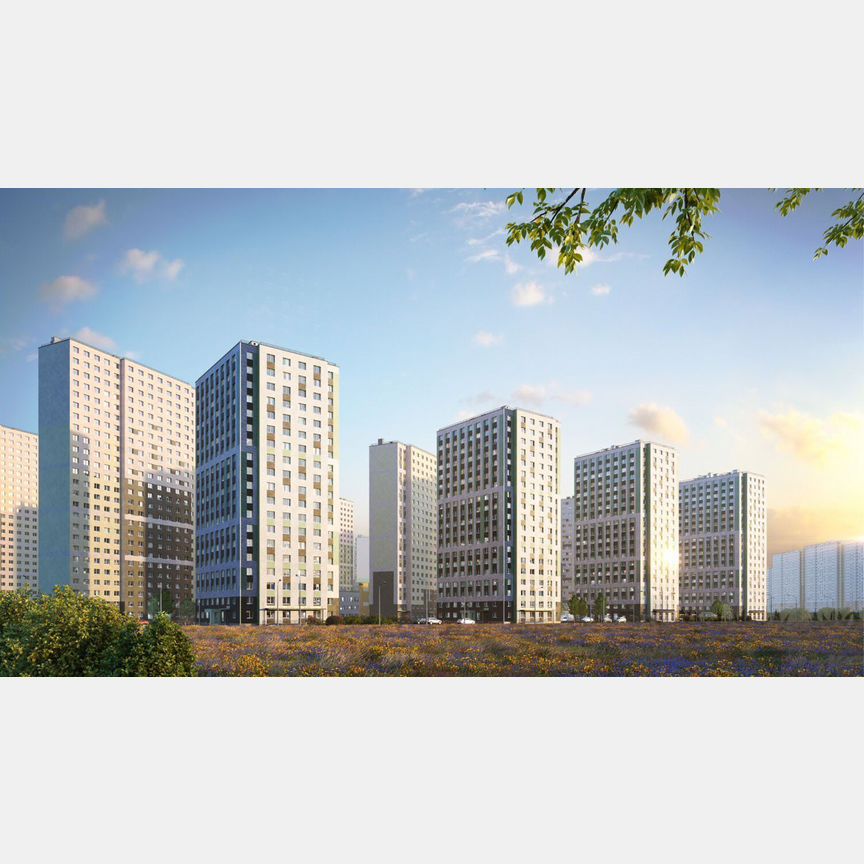 1-к. квартира, 30,6 м², 22/25 эт.