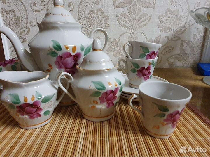 Чайно кофейный сервиз СССР