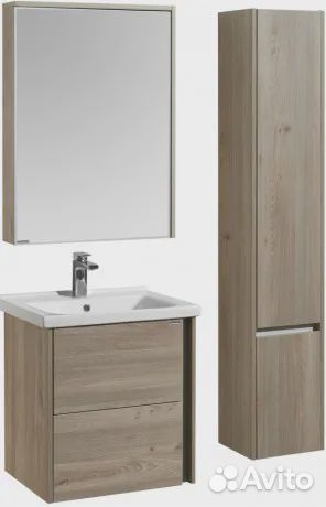 Тумба с раковиной aquaton (Акватон) 1a2314k1sx850