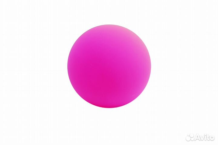Мяч массажный 6,3 см розовый