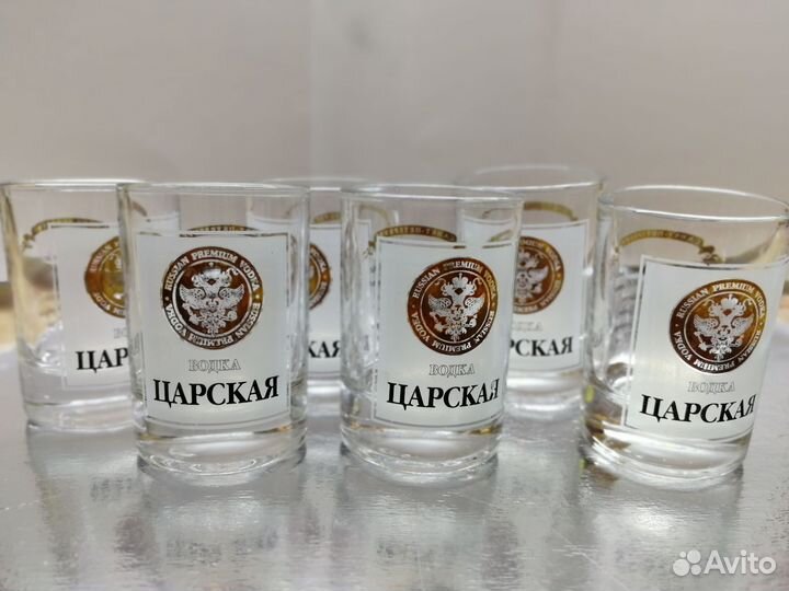 Стаканы, рюмки