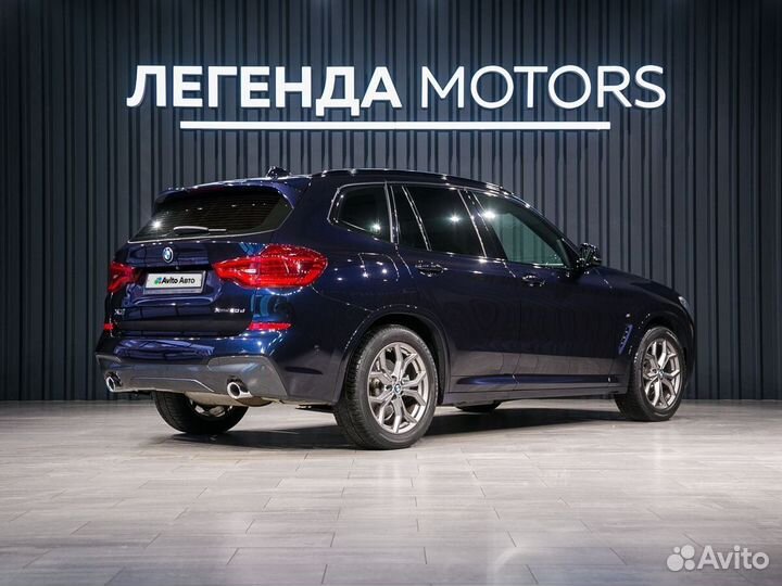 BMW X3 2.0 AT, 2018, 120 365 км