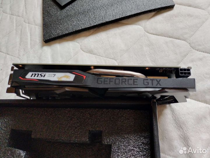 Видеокарта GTX 1650 msi Gaming X