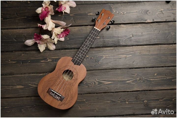 Flight NUS350 DC - новая укулеле, сопрано с чехлом