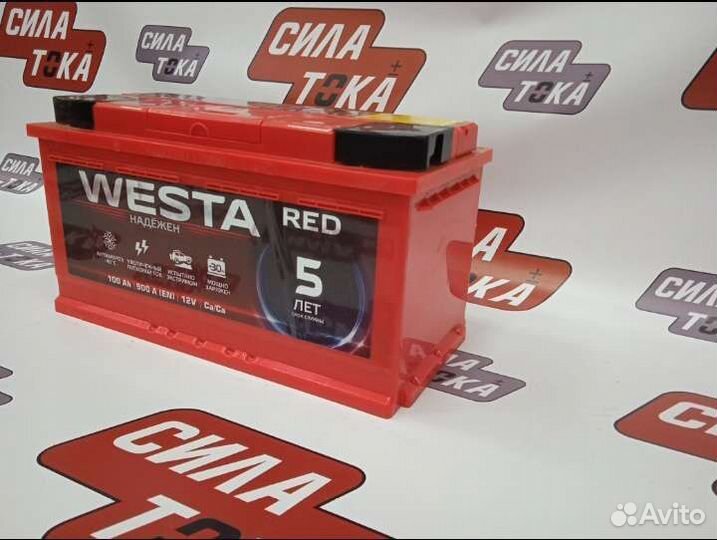 Аккумулятор на автомобиль Westa red 100ah