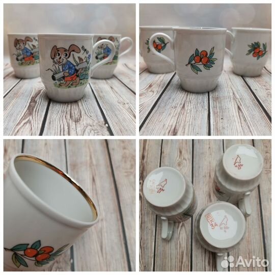 Новая детская посуда СССР