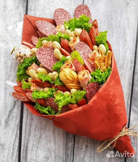 Мужские букеты съедобные