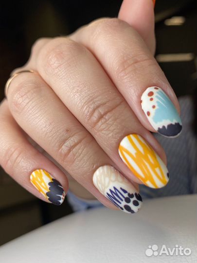 Обучение маникюру, укрепление гелем