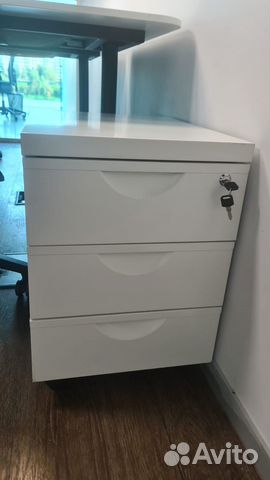 Тумбочка IKEA белая купить в Москве | Товары для дома и дачи | Авито