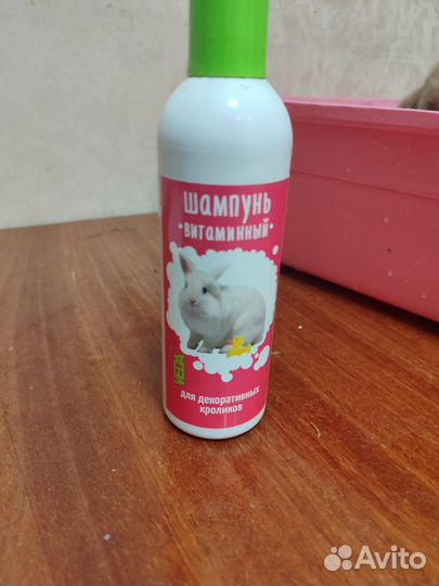 Декоративный кролик с клеткой