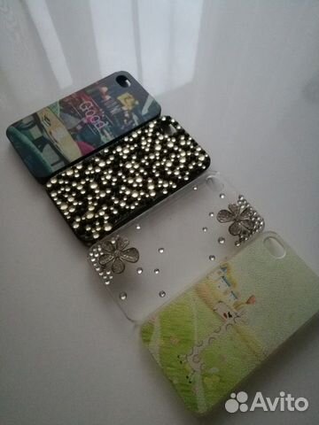 Чехлы (накладки) твердые на айфон 4S