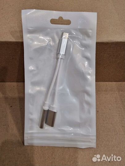 Переходник type c на jack 3.5 и type c