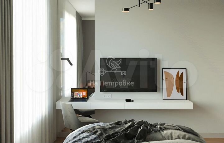 2-к. апартаменты, 60,3 м², 19/24 эт.