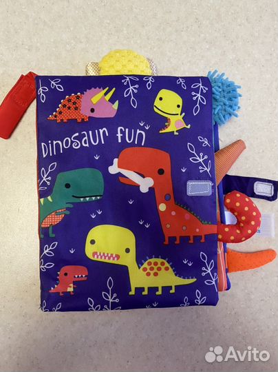 Тканевые мягкие книжки для малышей