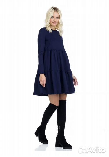 Платье для беременных и кормящих 46