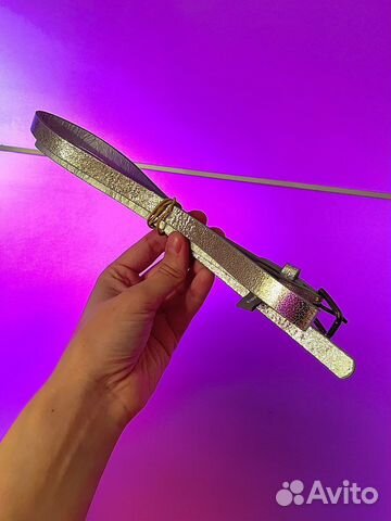 Женский ремень Terranova (серебро) 108см