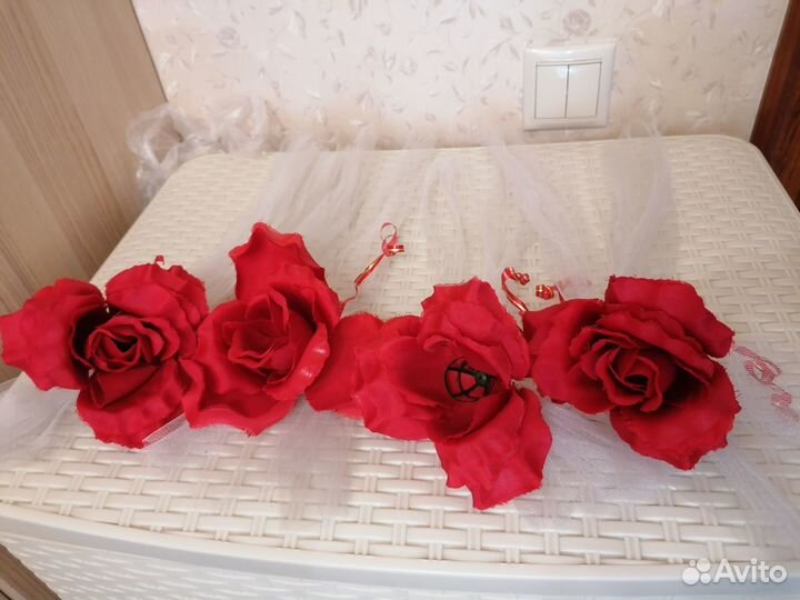 Цветы декоративные для украшения