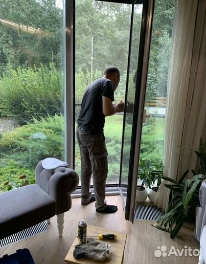 Москитная сетка плиссе