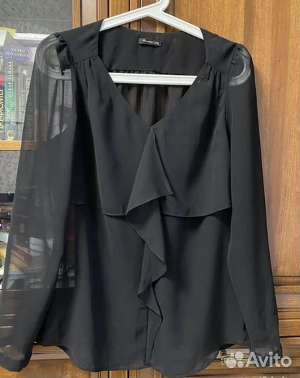 Блузка шелковая Massimo Dutti, р.44