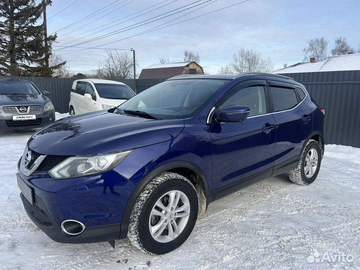 Nissan Qashqai 2.0 CVT, 2017, 110 000 км