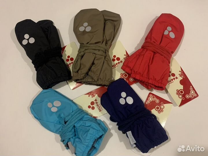 Варежки демисезонные Huppa мембрана весна новые