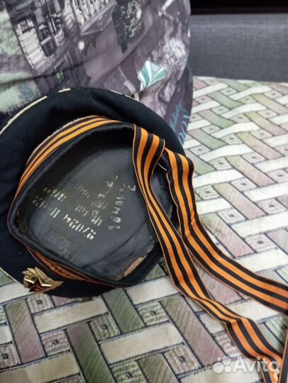 Бескозырка северный флот гвардейская СССР