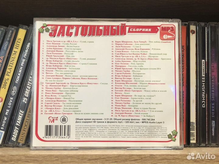 Mp3 Застольный Сборник – Various