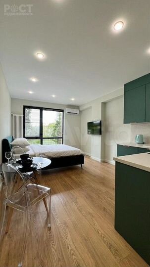 Апартаменты-студия, 24 м², 3/8 эт.