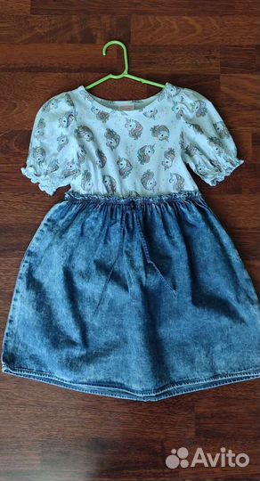 Сарафан джинсовый 116