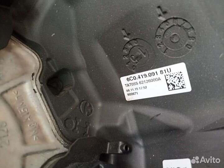 Руль volkswagen polo 5